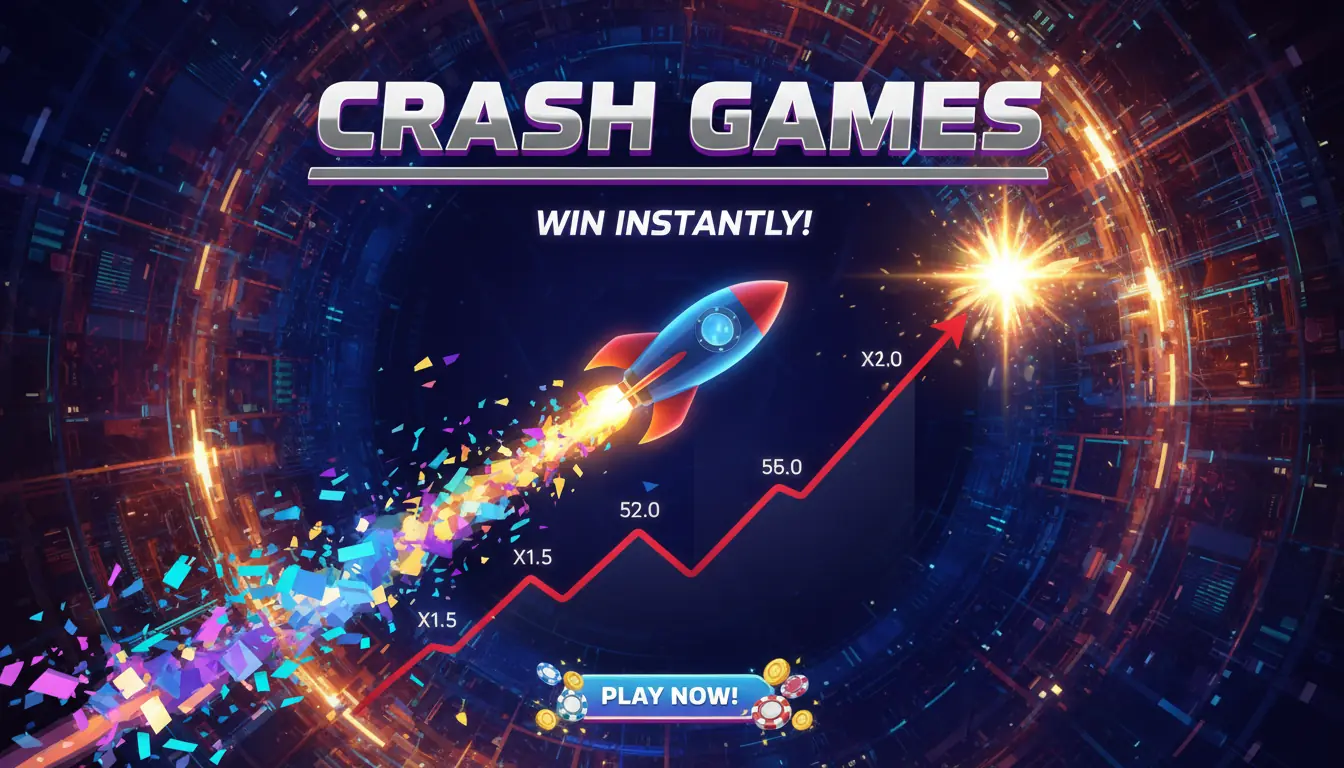 Crash games Wolfy casino